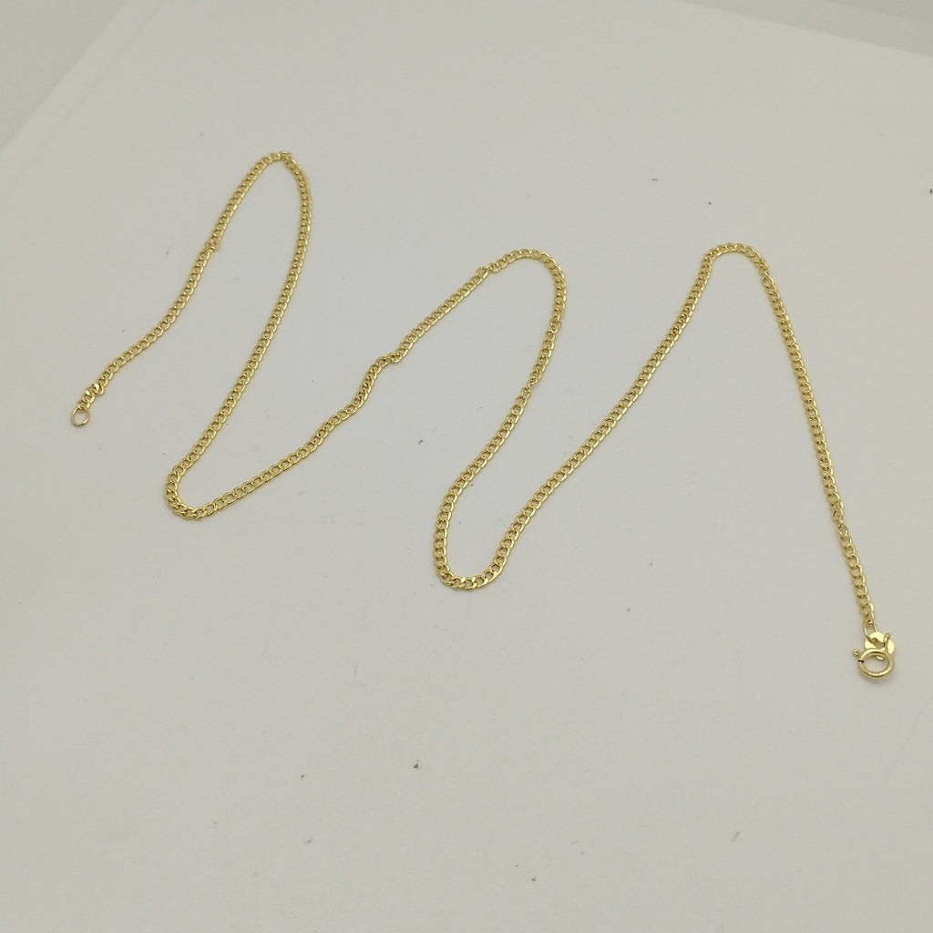 CADENAS BARBADA AMARILLA ORO 14K 1.9 (NUEVO)