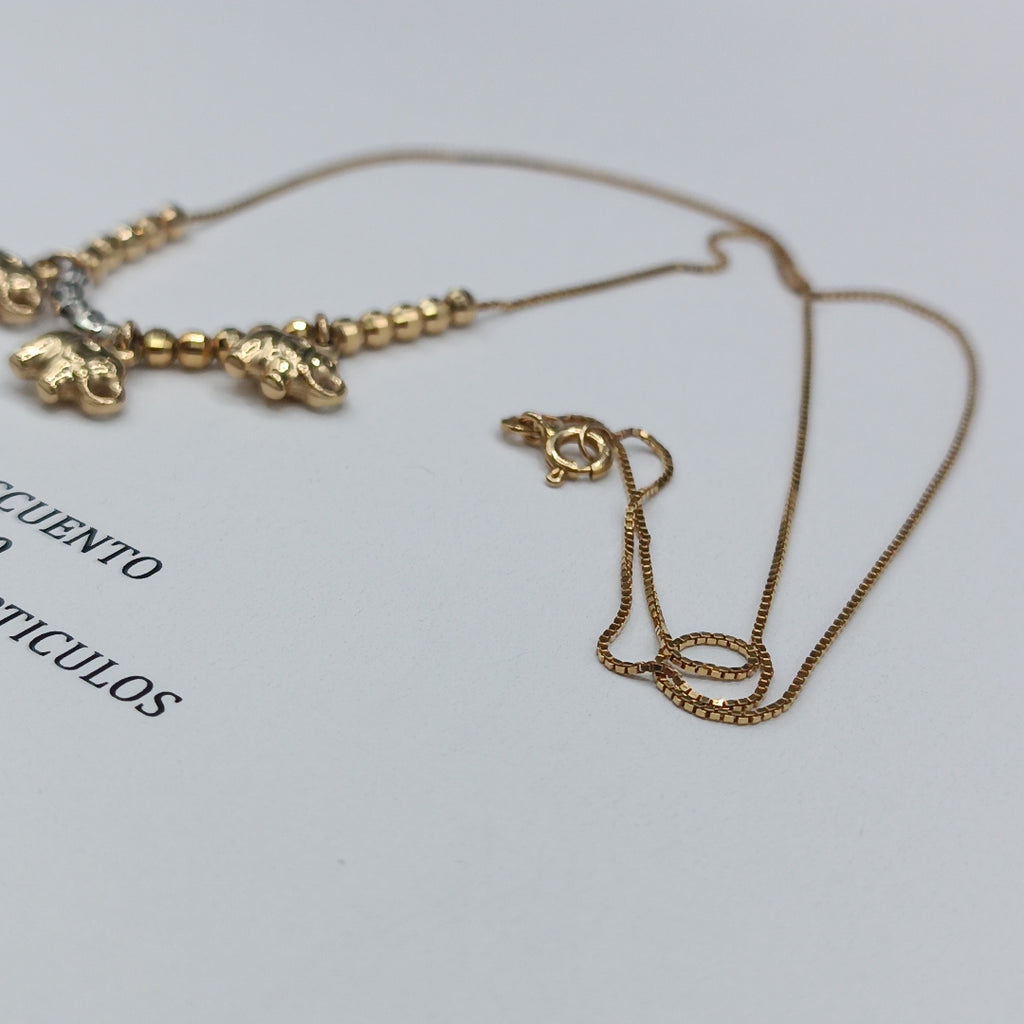 GARGANTILLA ORO 14 K 4.5 GRMS (SEMINUEVO)
