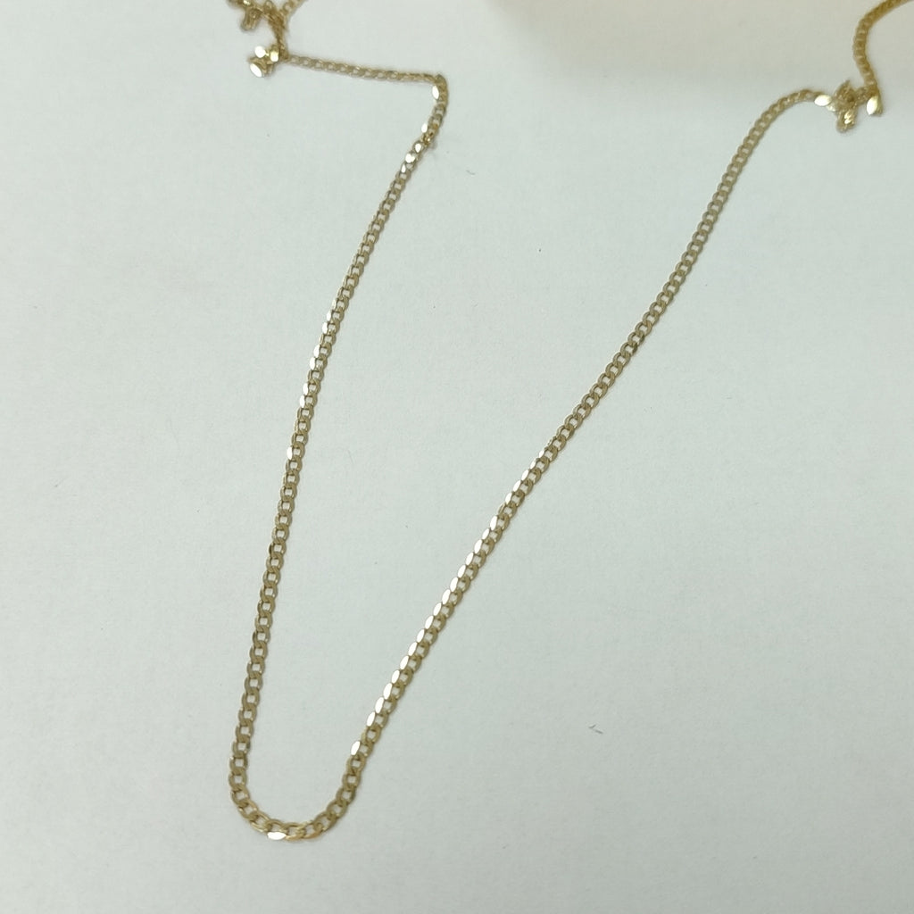 CADENAS BARBADA AMARILLA ORO 14K 2 (NUEVO)