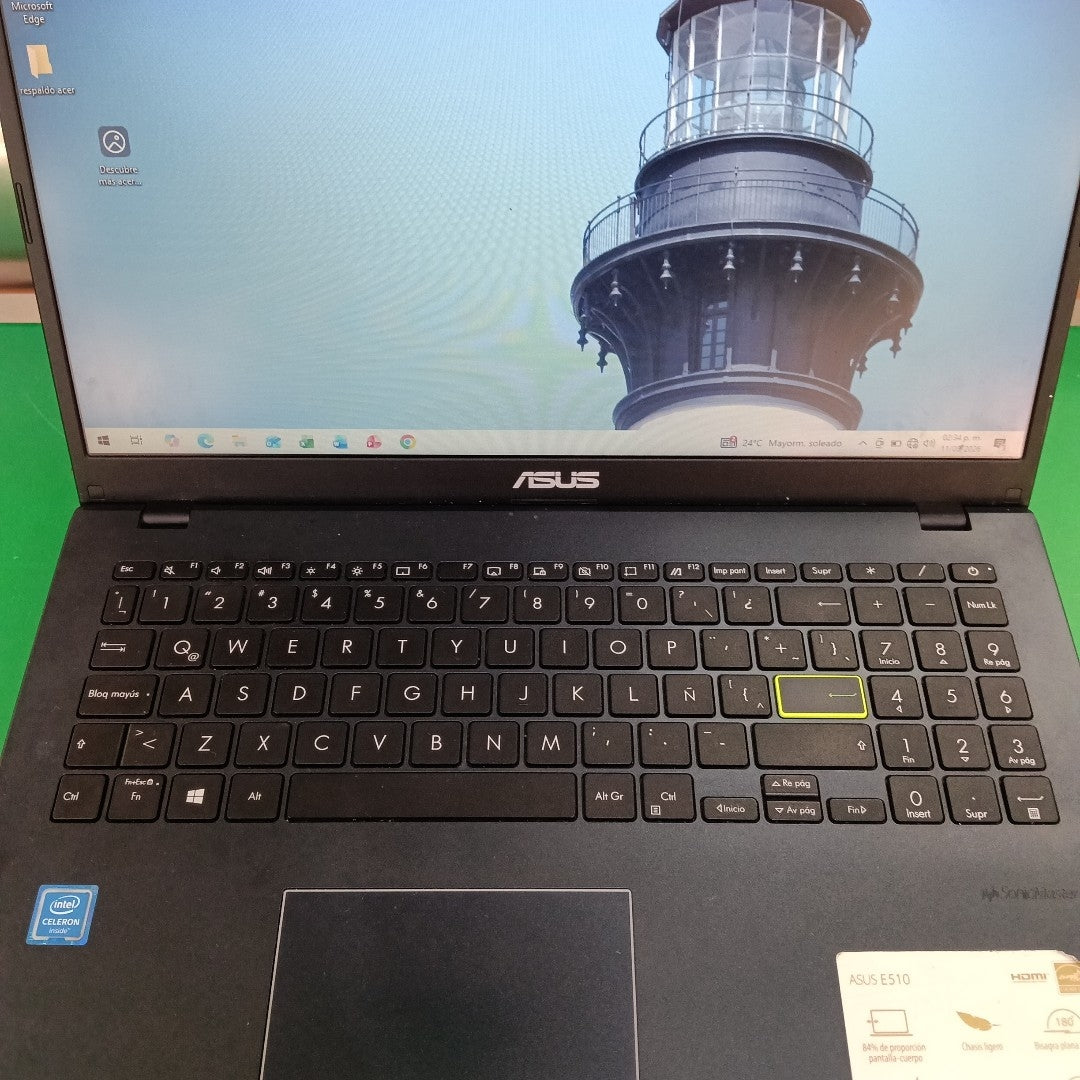 LAPTOP ASUS E510MA-BR1366W (2023) 128 GB SSD 4 GB RAM (SEMINUEVO)