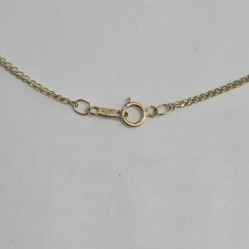 CADENA, DIJE ORO 10 K 2.2 GRMS (SEMINUEVO)