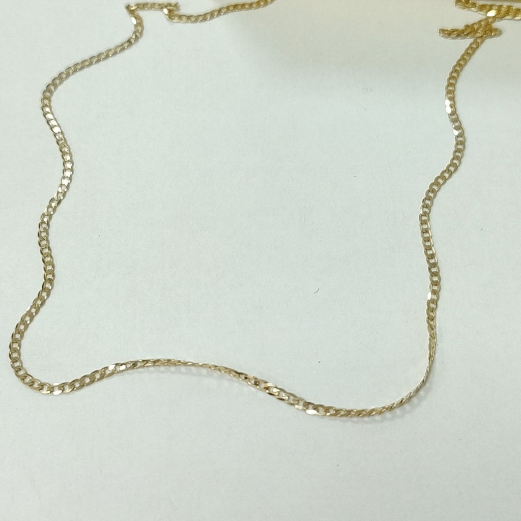 CADENAS BARBADA AMARILLA ORO 14K 2.1 (NUEVO)