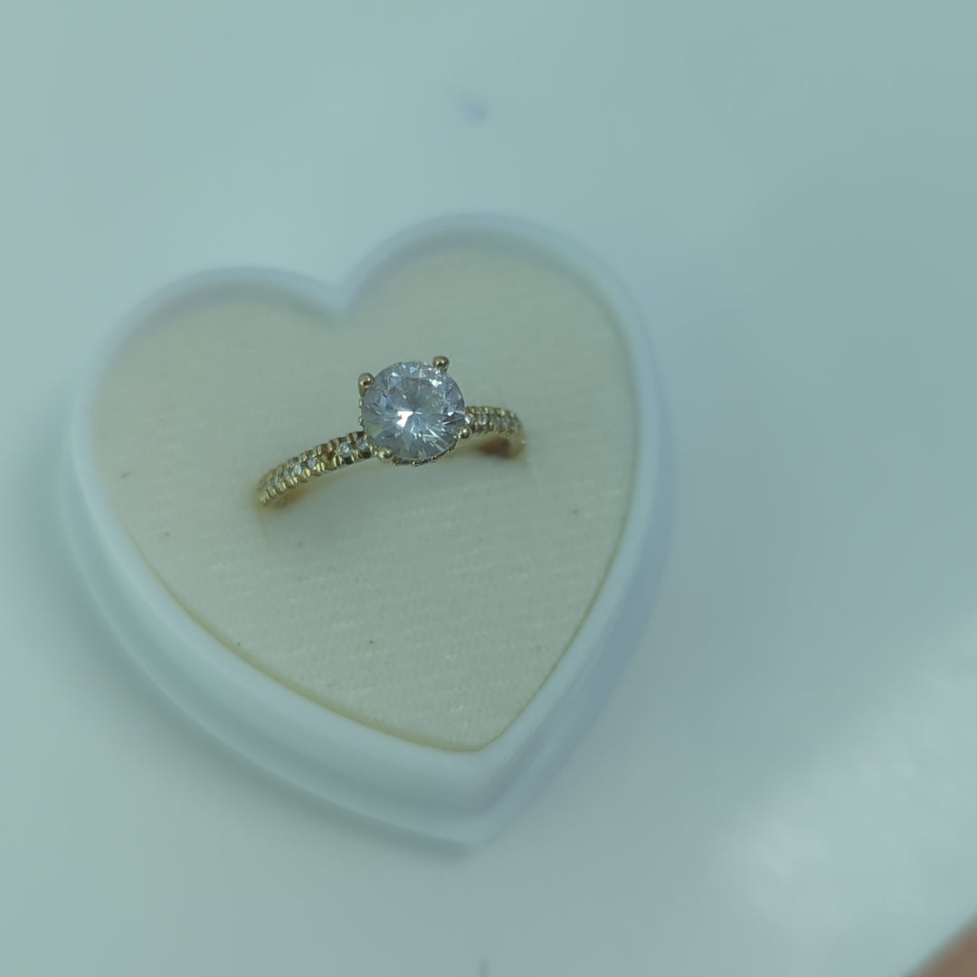 ANILLO ORO 10 K 1,30 GRMS (SEMINUEVO)