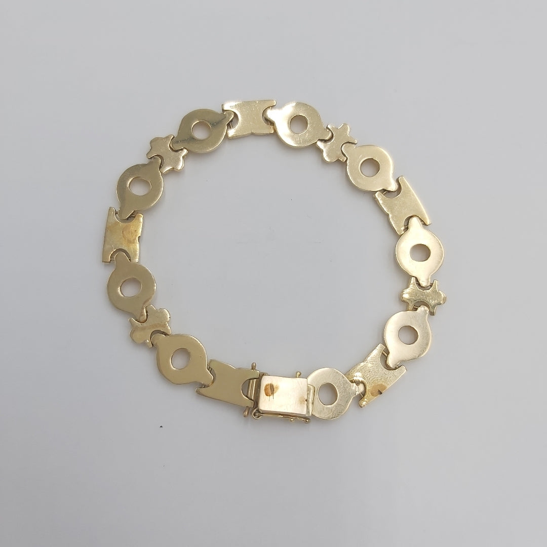 PULSERA RIGIDA ORO 14 K 26.1 GRMS (SEMINUEVO)
