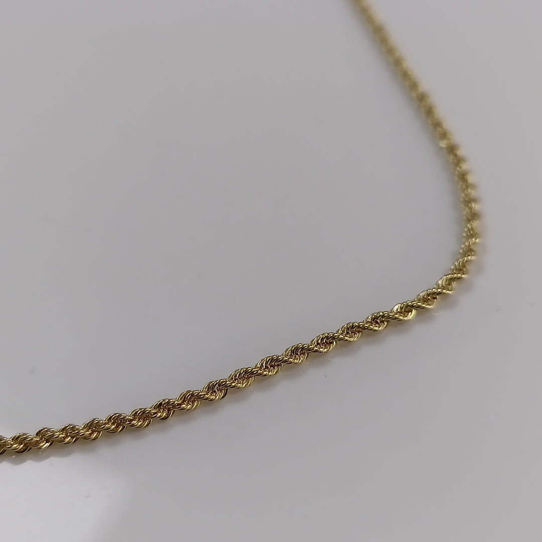 CADENA TORZAL 10K 55 CM 4.7 GR (NUEVO)