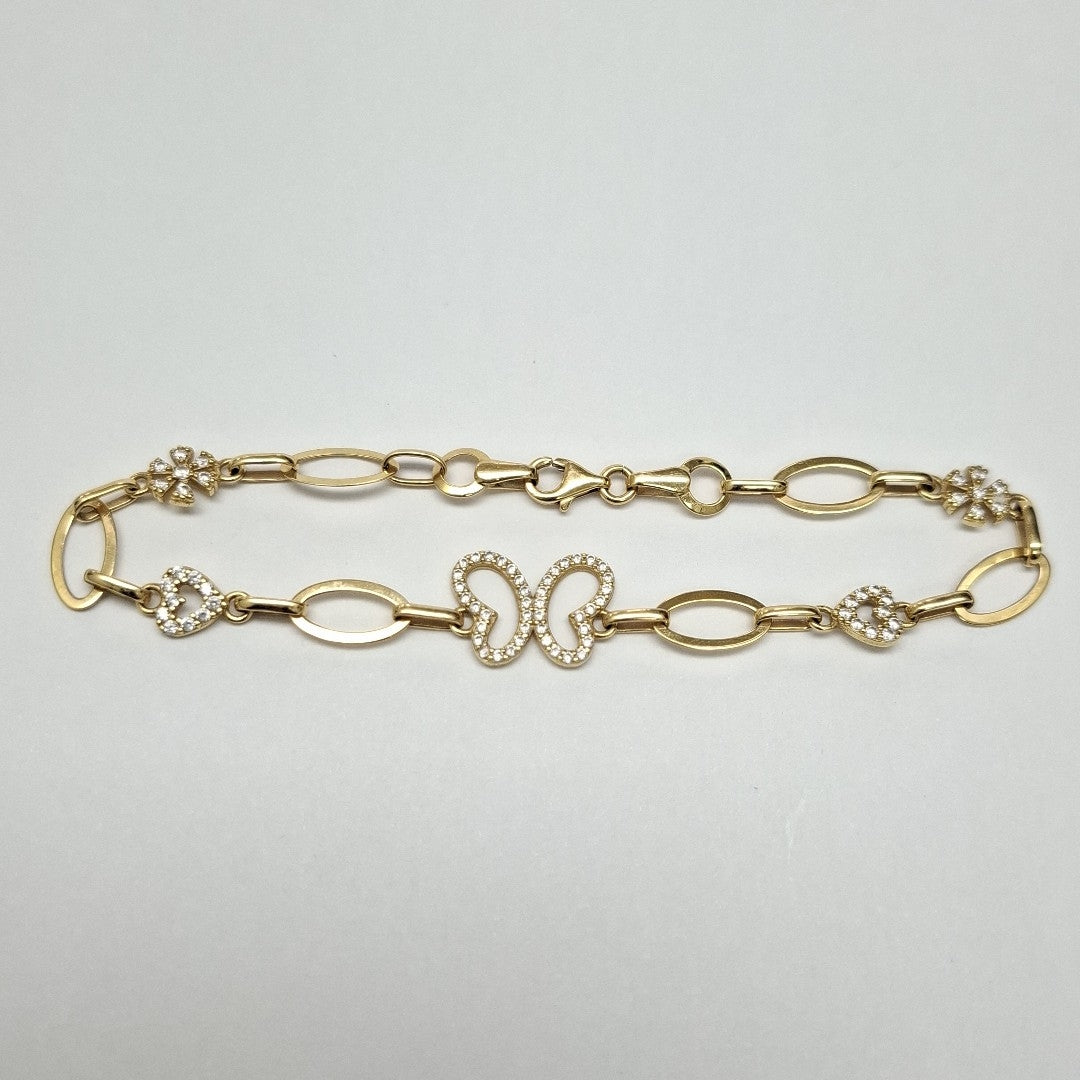 PULSERA ORO 14 K 4.5 GRMS (SEMINUEVO)