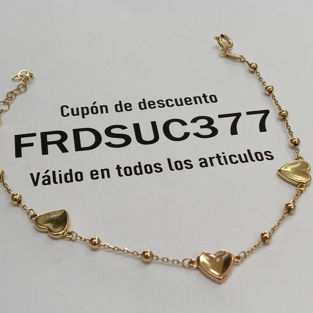 PULSERAS DAMA ORO 14K 2 (NUEVO)