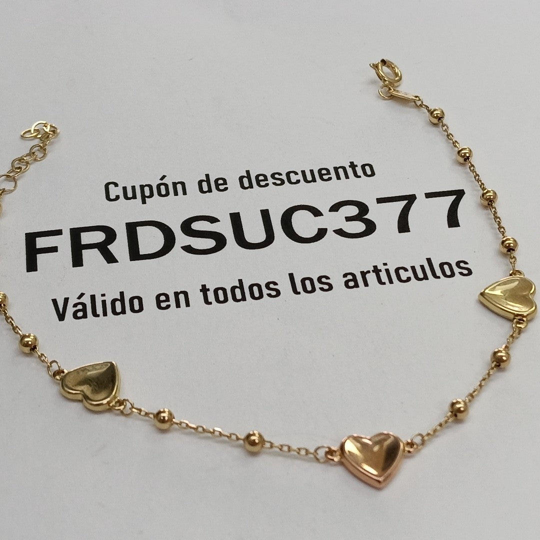 PULSERAS DAMA ORO 14K 2 (NUEVO)