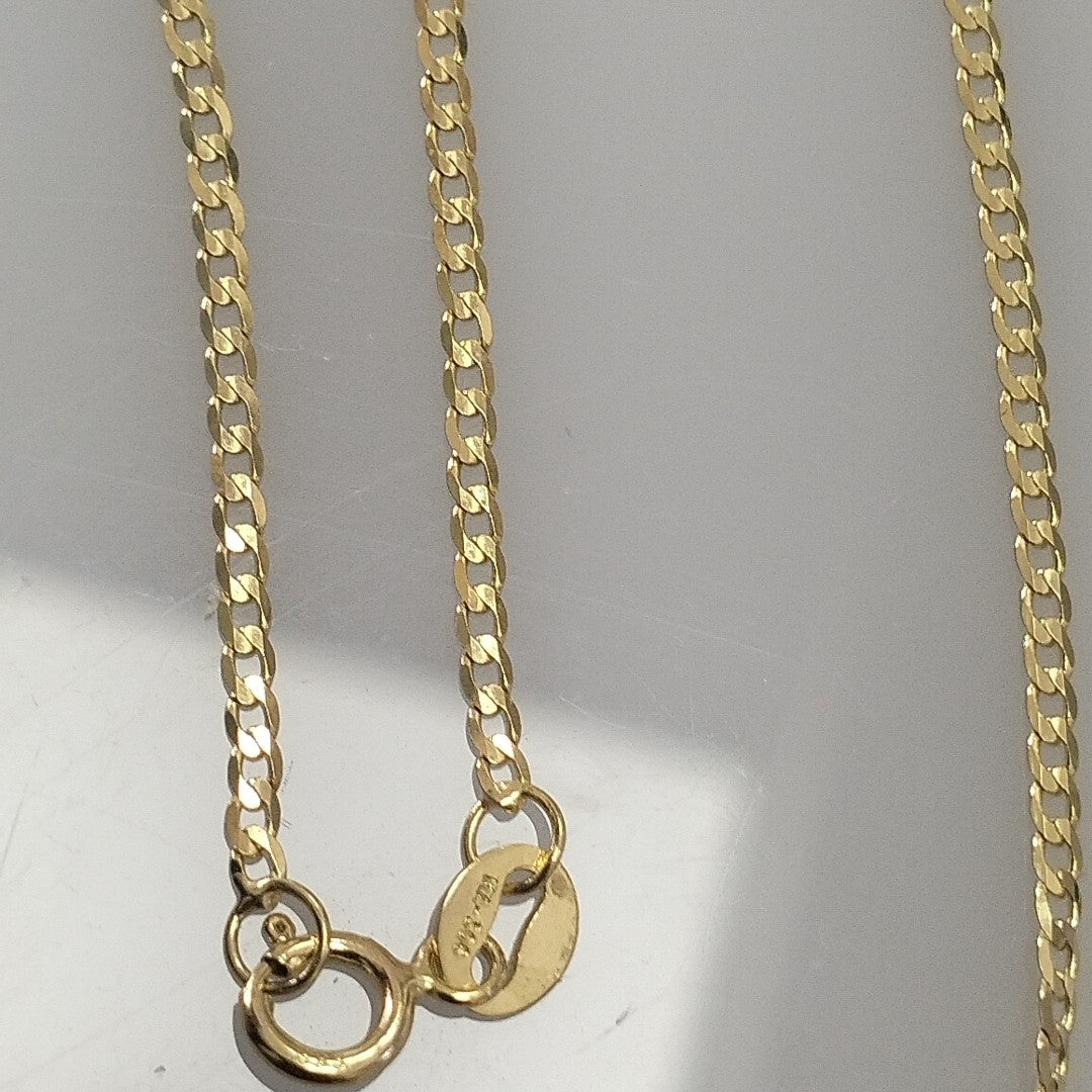 CADENAS BARBADA AMARILLA ORO 14K 2 (NUEVO)