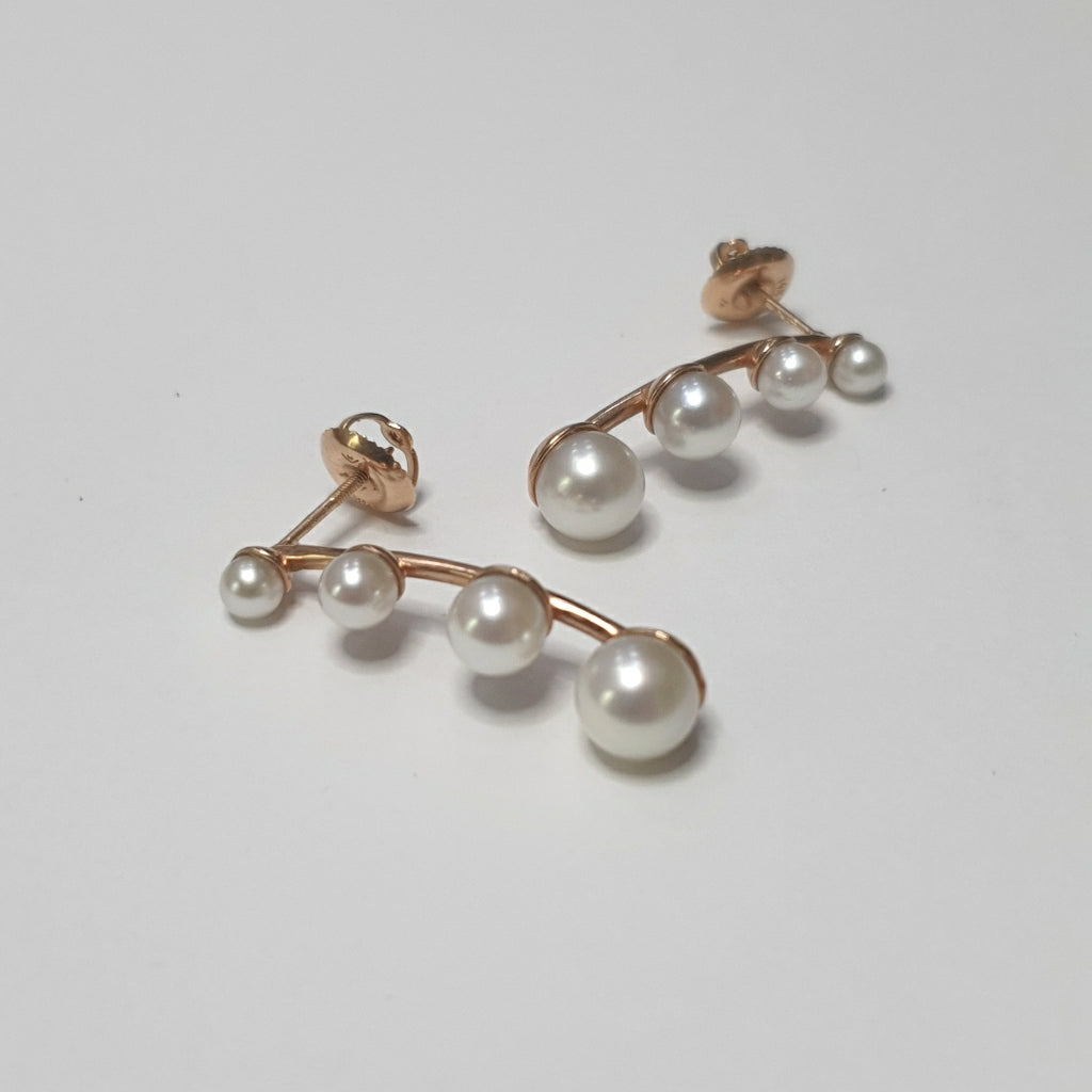 ARETES PAR ORO 10 K 3.3 GRMS (SEMINUEVO)