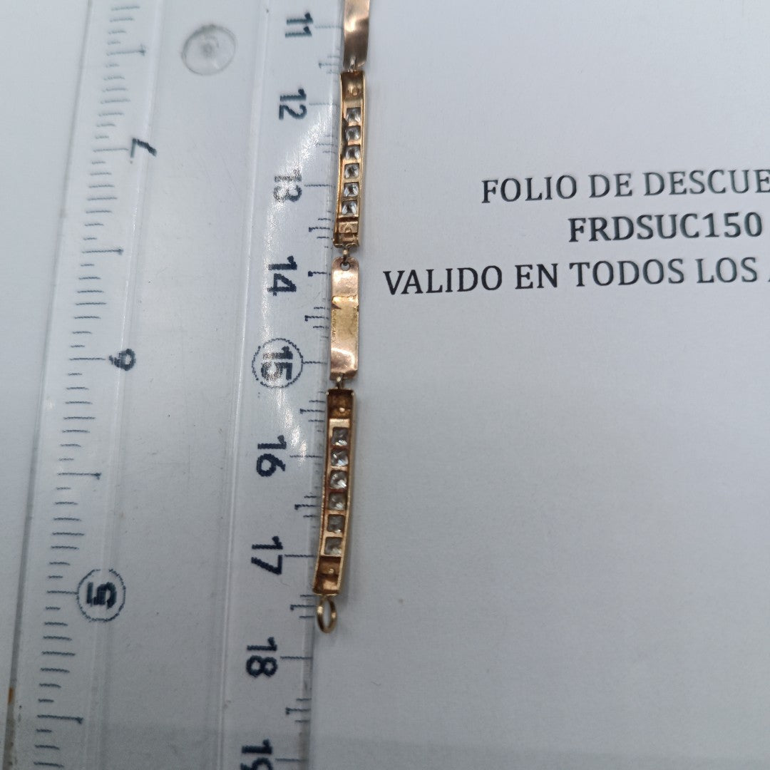 PULSERA ORO 10 K 2.9 GRMS (SEMINUEVO)