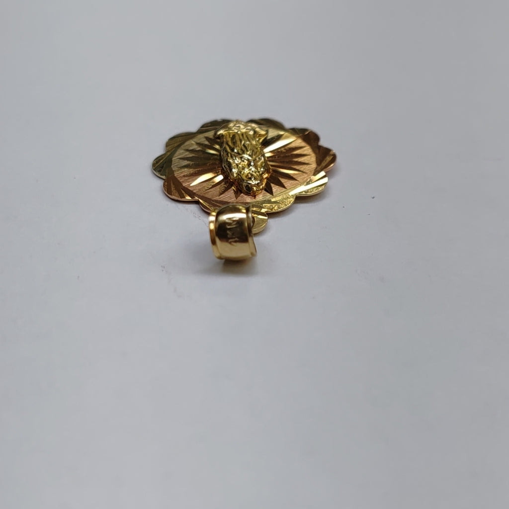 MEDALLA RELIGIOSA ORO 14 K 3 GRMS (SEMINUEVO)