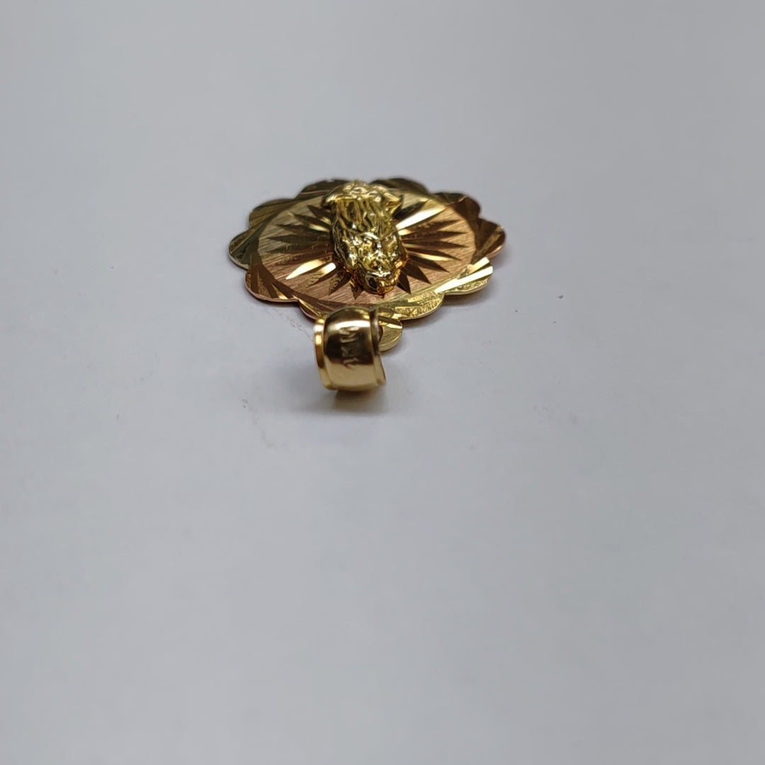 MEDALLA RELIGIOSA ORO 14 K 3 GRMS (SEMINUEVO)