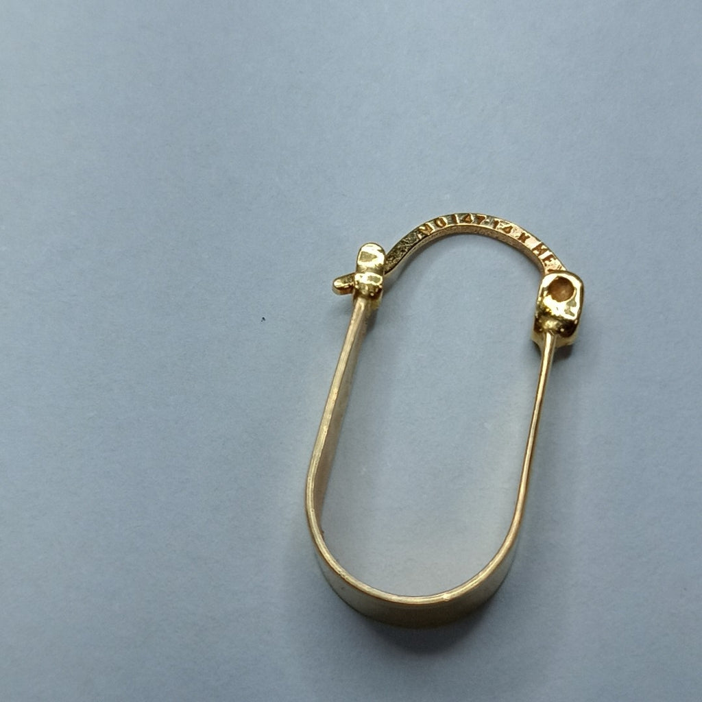 ARETES PAR ORO 14 K 1,90 GRMS (SEMINUEVO)