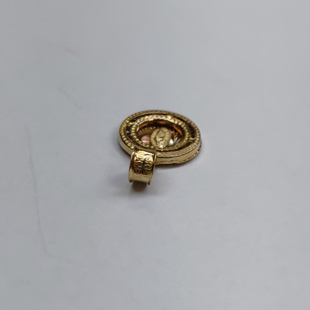MEDALLA RELIGIOSA ORO 10 K 0,50 GRMS (SEMINUEVO)