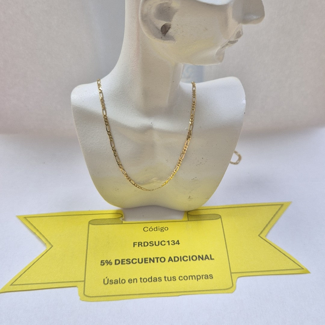 CADENAS CARTIER 3 1 AMARILLA ORO 14K 2.2 (NUEVO)