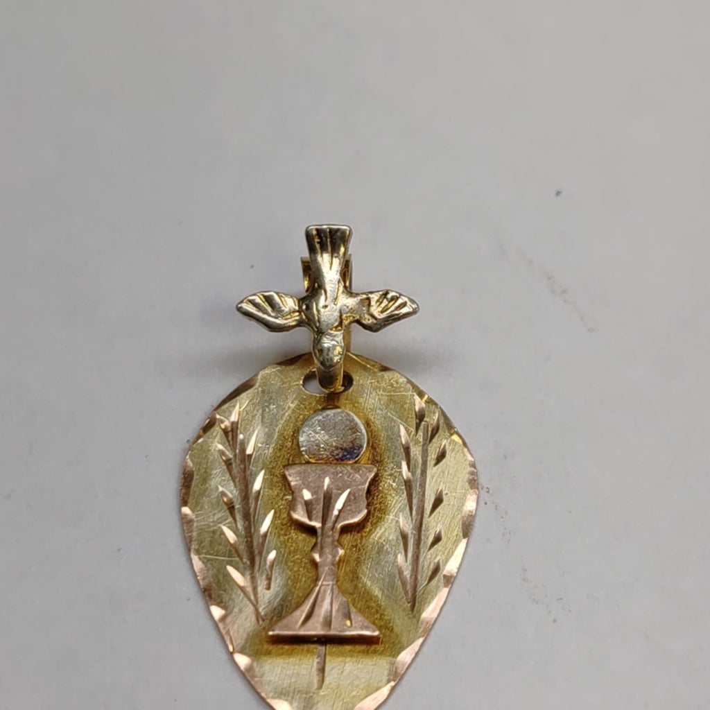 MEDALLA RELIGIOSA ORO 8 K 0.6 GRMS (SEMINUEVO)
