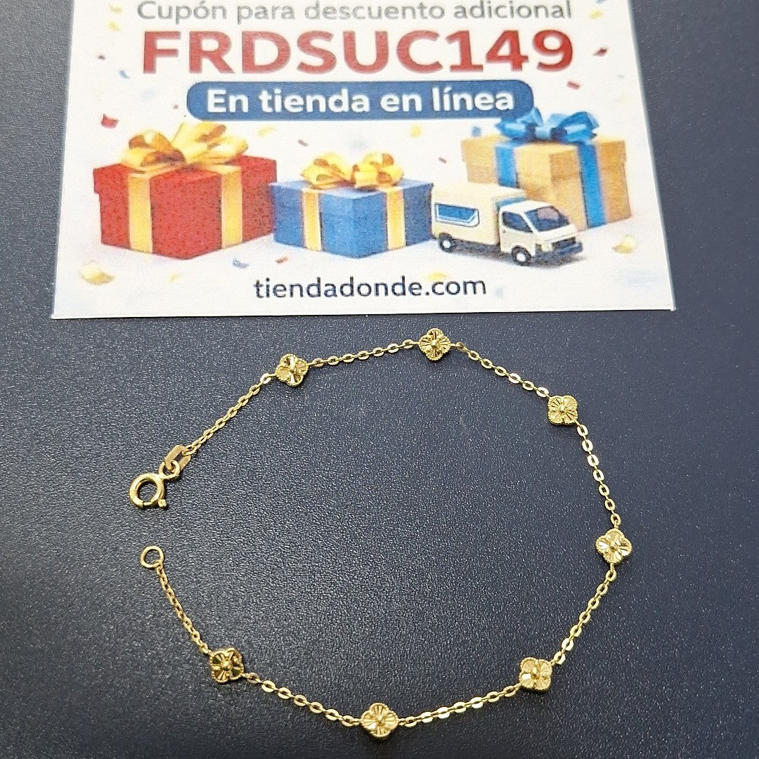 PULSERAS DAMA ORO 14K 2.3 (NUEVO)
