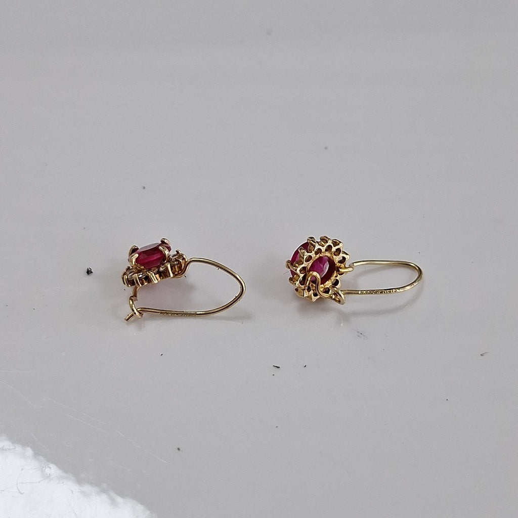 ARETES PAR ORO 10 K 1.3 GRMS (SEMINUEVO)