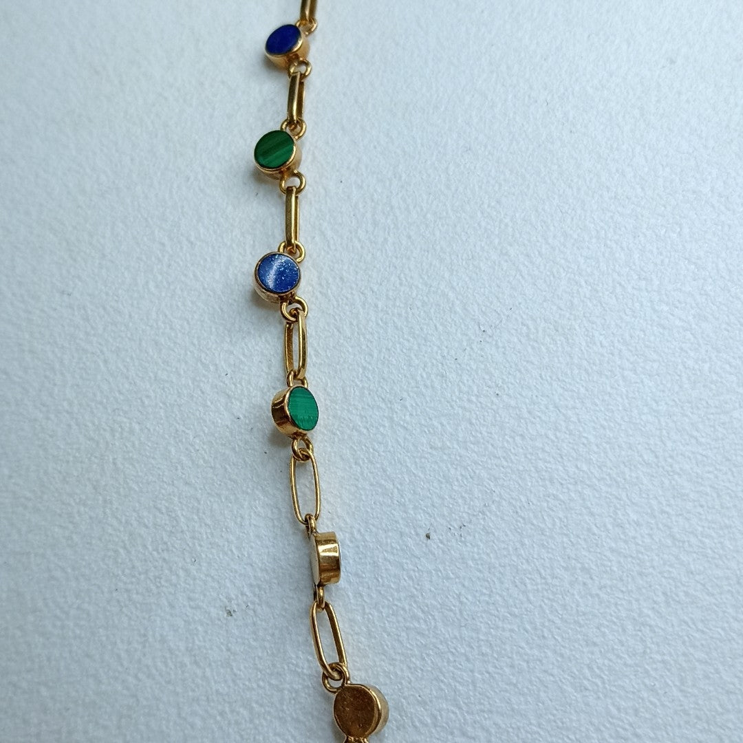 CADENA, GARGANTILLA ORO 18 K 10.8 GRMS (SEMINUEVO)
