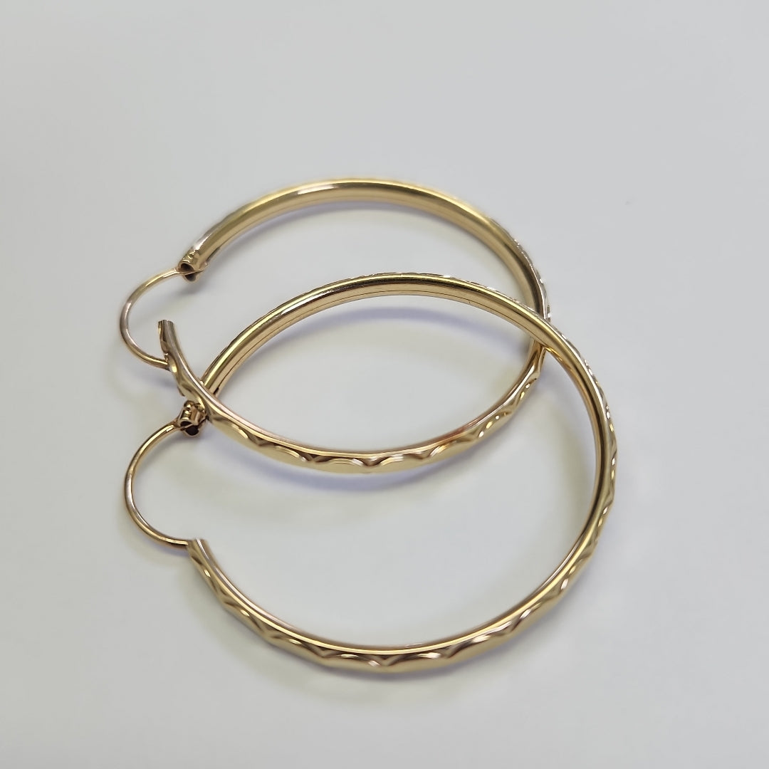 ARRACADAS PAR ORO 14 K 2,90 GRMS (SEMINUEVO)