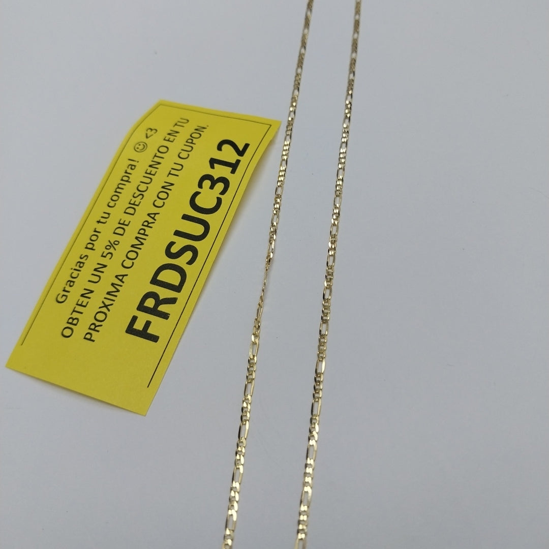 CADENAS CARTIER 3 1 AMARILLA ORO 14K 2.1 (NUEVO)