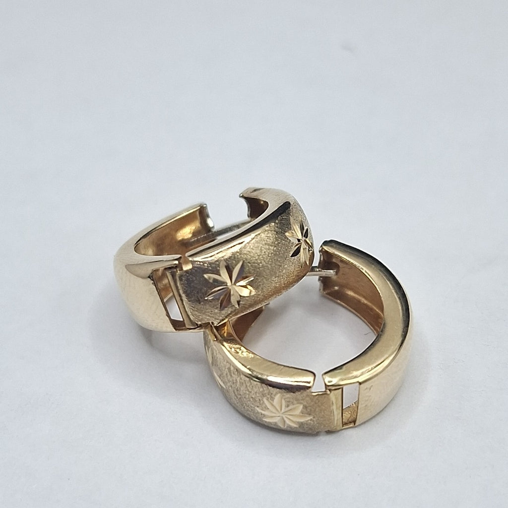 ARETES PAR ORO 14 K 3.2 GRMS (SEMINUEVO)