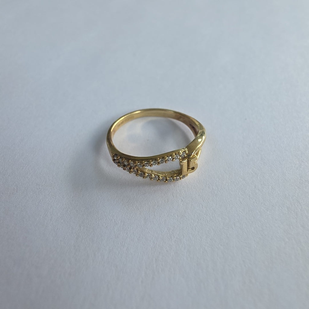 ANILLO CONMEMORATIVO ORO 8 K 1,70 GRMS (SEMINUEVO)