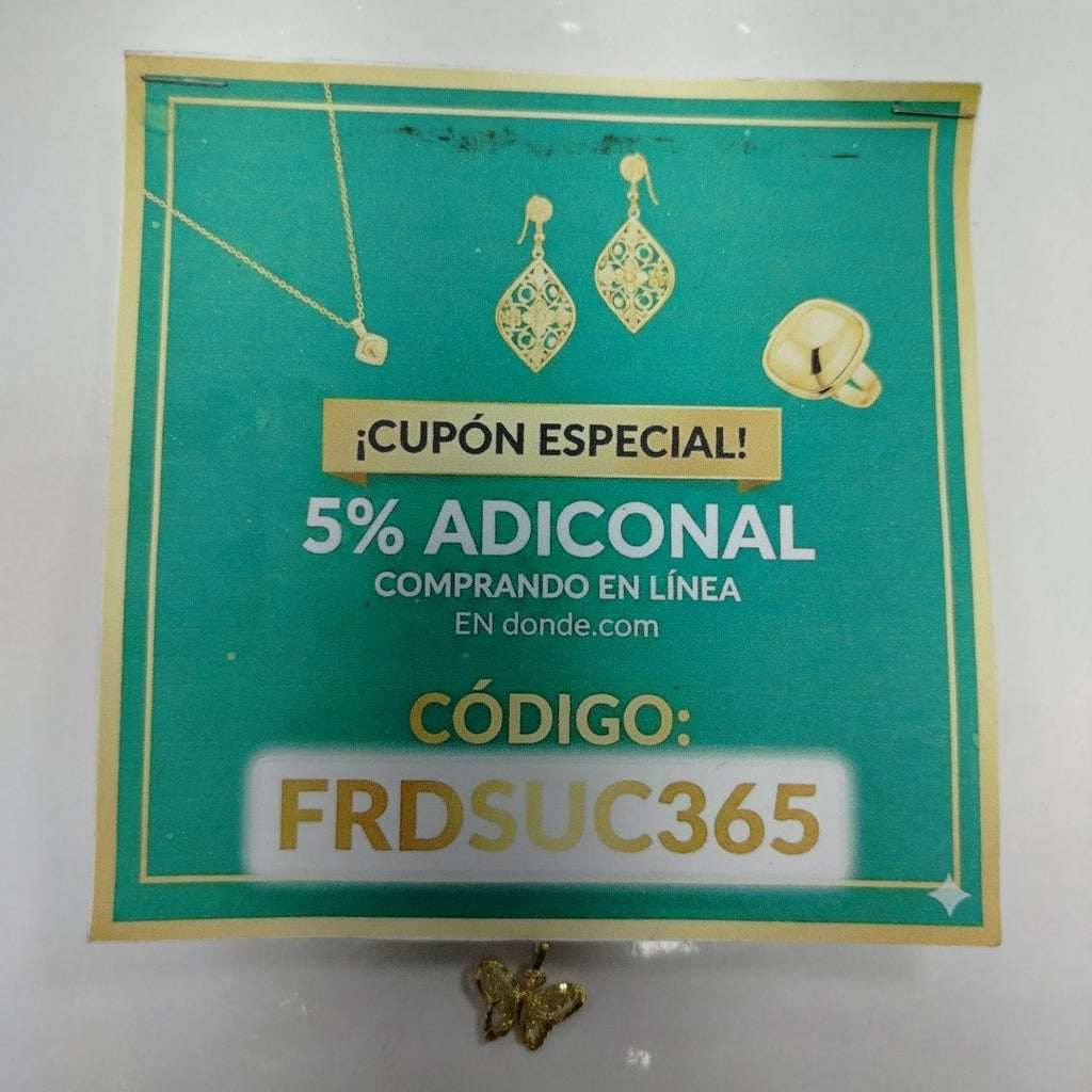 DIJE ORO 14 K 0.7 GRMS (SEMINUEVO)