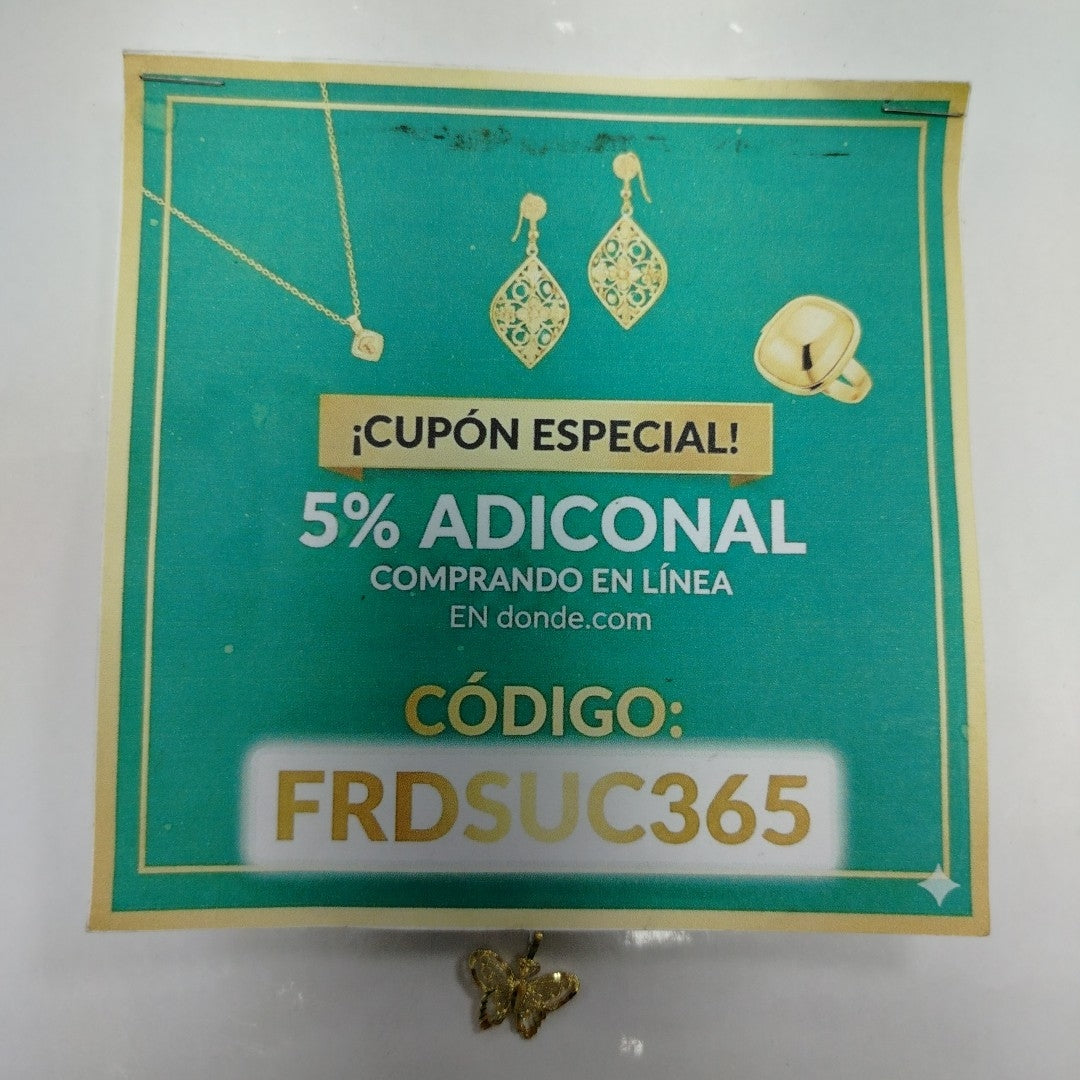 DIJE ORO 14 K 0.7 GRMS (SEMINUEVO)