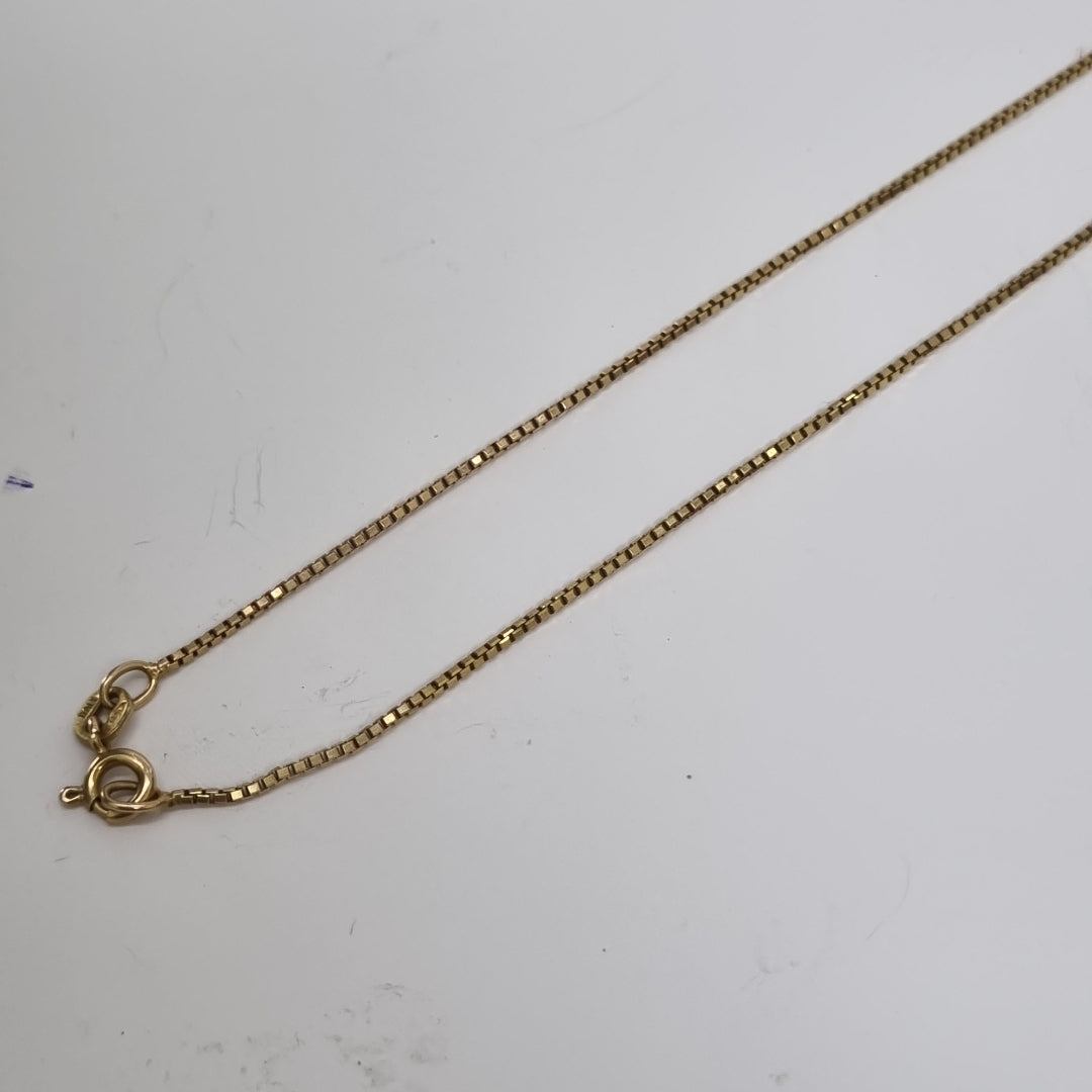 CADENA ORO 14 K 3,20 GRMS (SEMINUEVO)