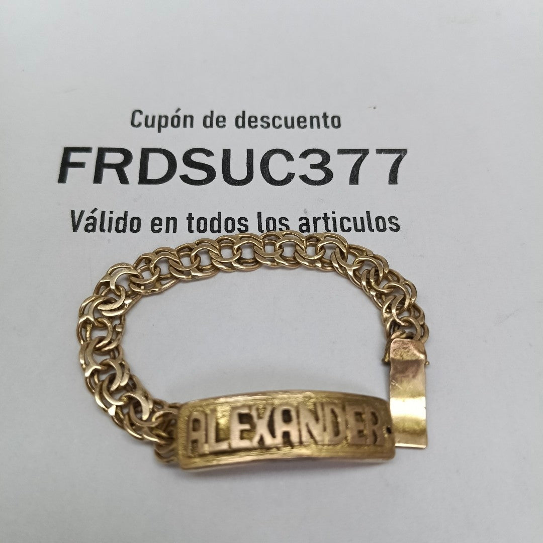 ESCLAVA ORO 8 K 8.1 GRMS (SEMINUEVO)