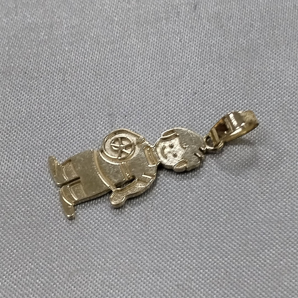 DIJE NIÑO 10K 0.9 GR (NUEVO)