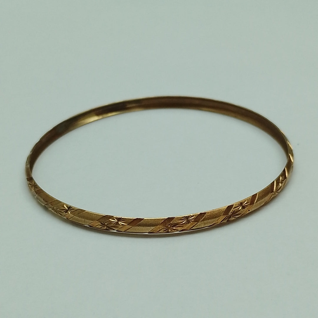 PULSERA RIGIDA ORO 10 K 4,80 GRMS (SEMINUEVO)