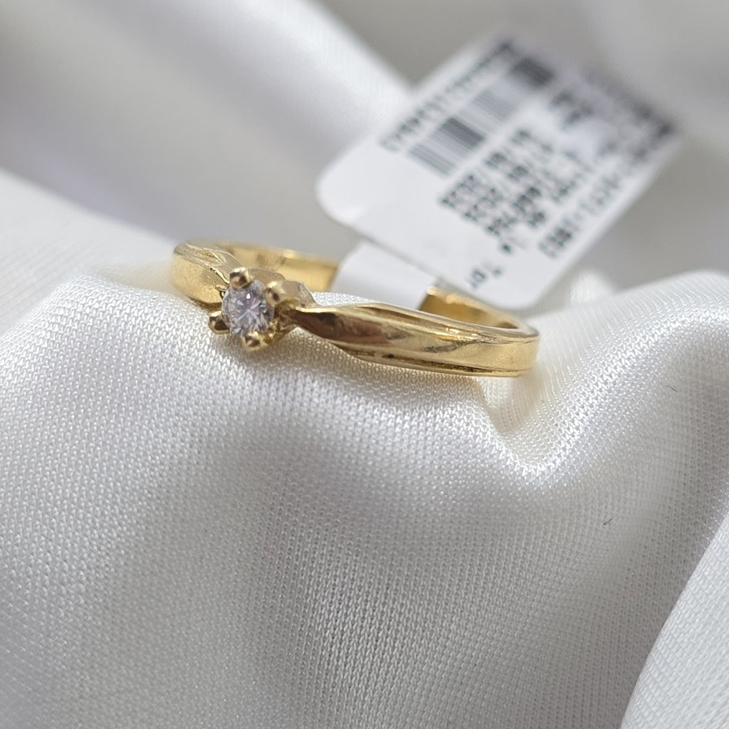 SOLITARIO ORO 14 K 2,70 GRMS (SEMINUEVO)