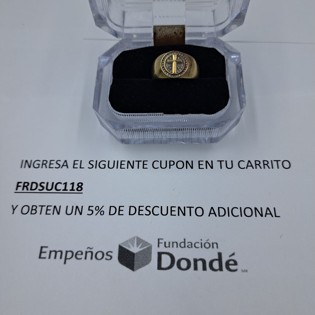 ARGOLLA ORO 10 K 4.6 GRMS (SEMINUEVO)