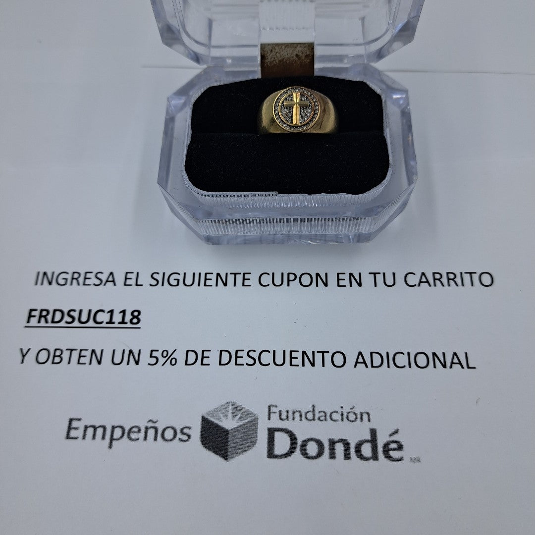 ARGOLLA ORO 10 K 4.6 GRMS (SEMINUEVO)