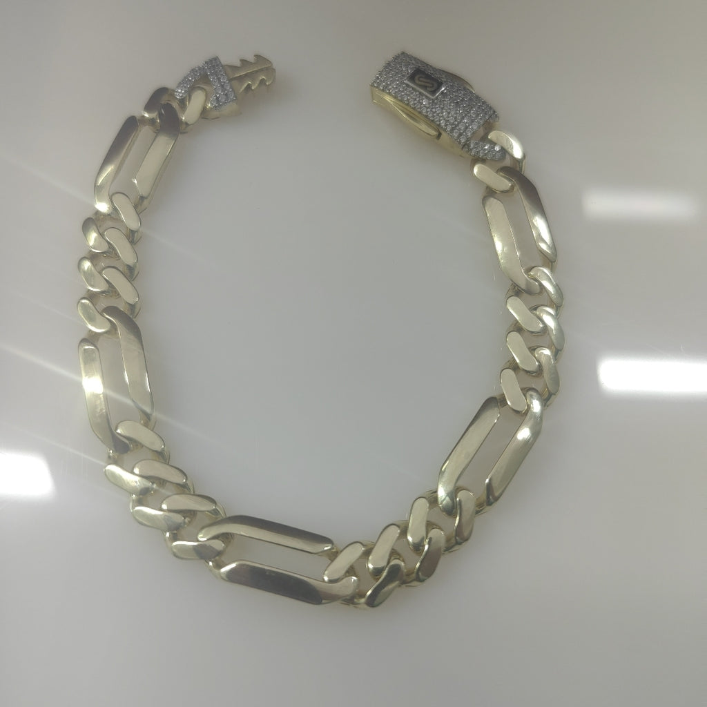 PULSERA MONACO ORO 14K 9.9 (NUEVO)
