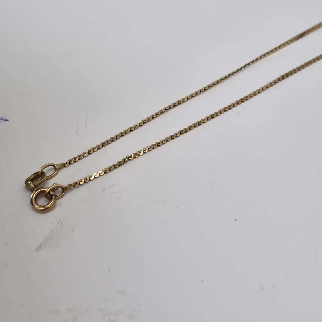 CADENA ORO 14 K 1,90 GRMS (SEMINUEVO)