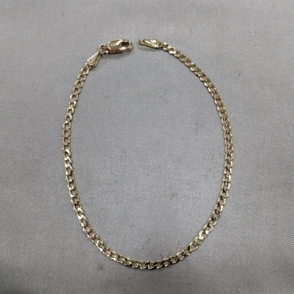 PULSERA BARBADA 14K 18 CM 2 GR (NUEVO)