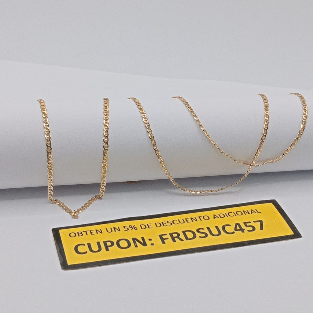 CADENA ORO 14 K 2.3 GRMS (SEMINUEVO)