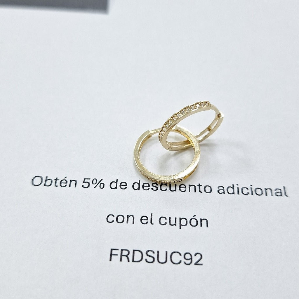 HUGGIES ORO 14K 1.6 (NUEVO)