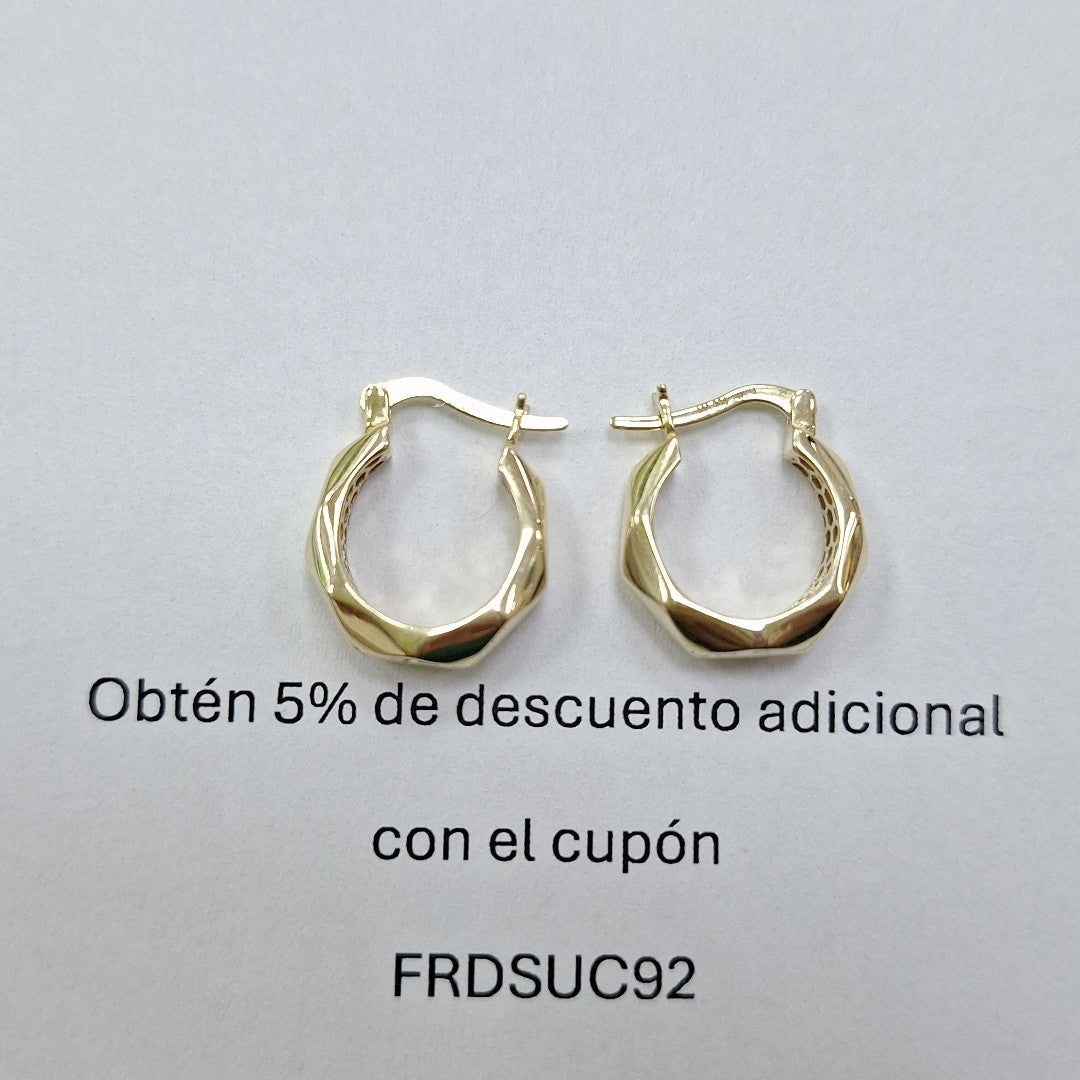 ARRACADAS ORO 14K 2.3 (NUEVO)