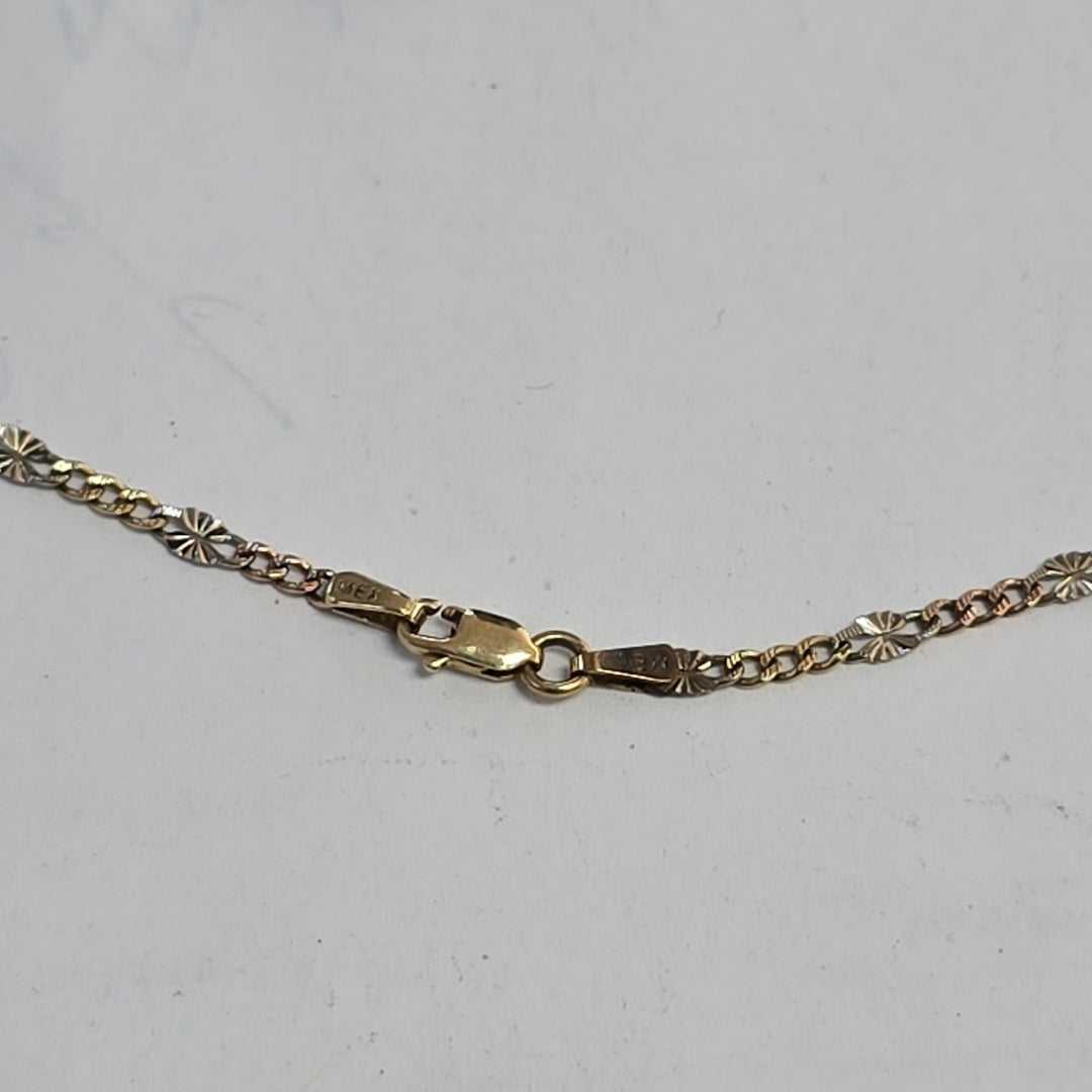 CADENA ORO 14 K 3.8 GRMS (SEMINUEVO)