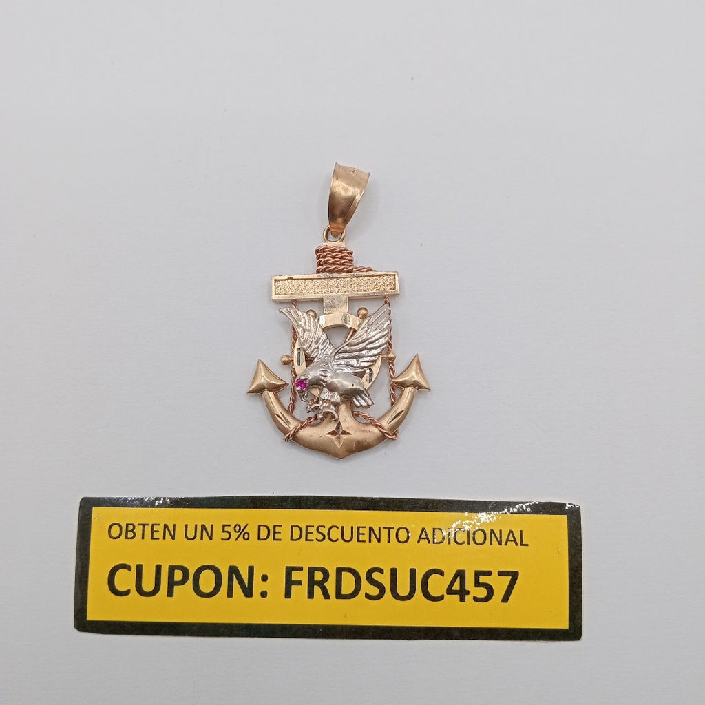 DIJE ORO COMBINADO 14 K 8,50 GRMS (SEMINUEVO)
