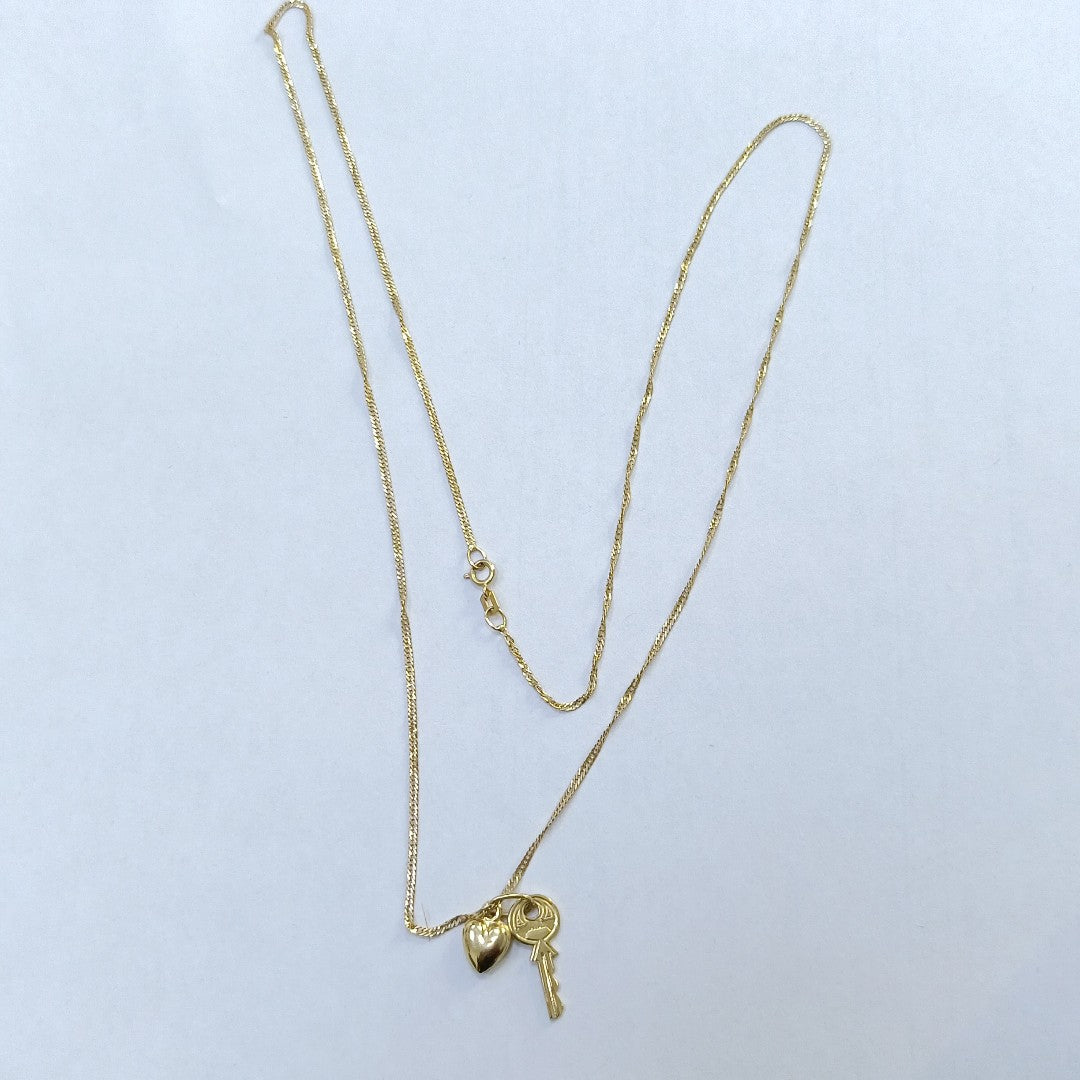 CADENA ORO 14 K 3,10 GRMS (SEMINUEVO)