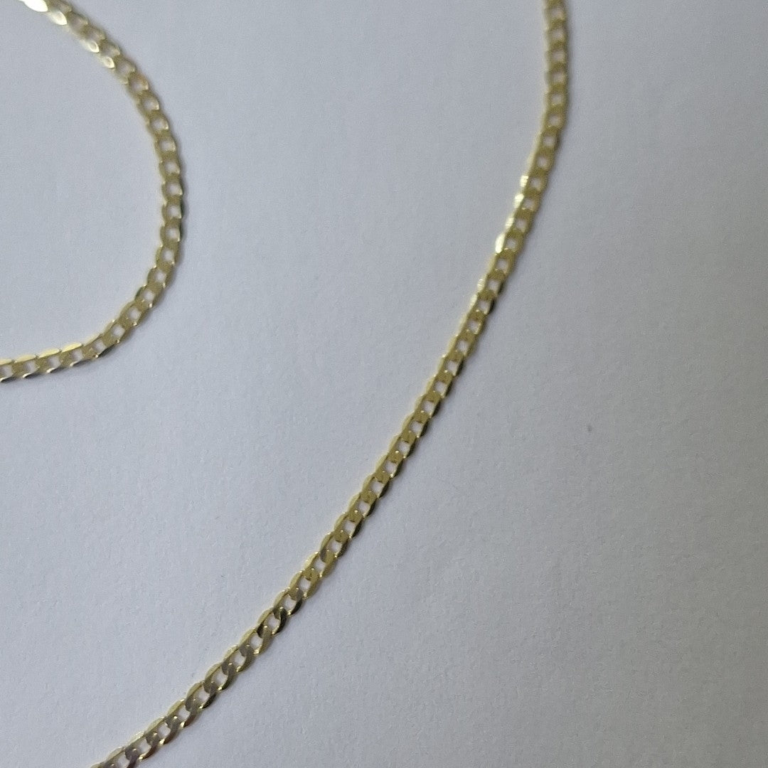 CADENAS BARBADA AMARILLA ORO 14K 1.9 (NUEVO)