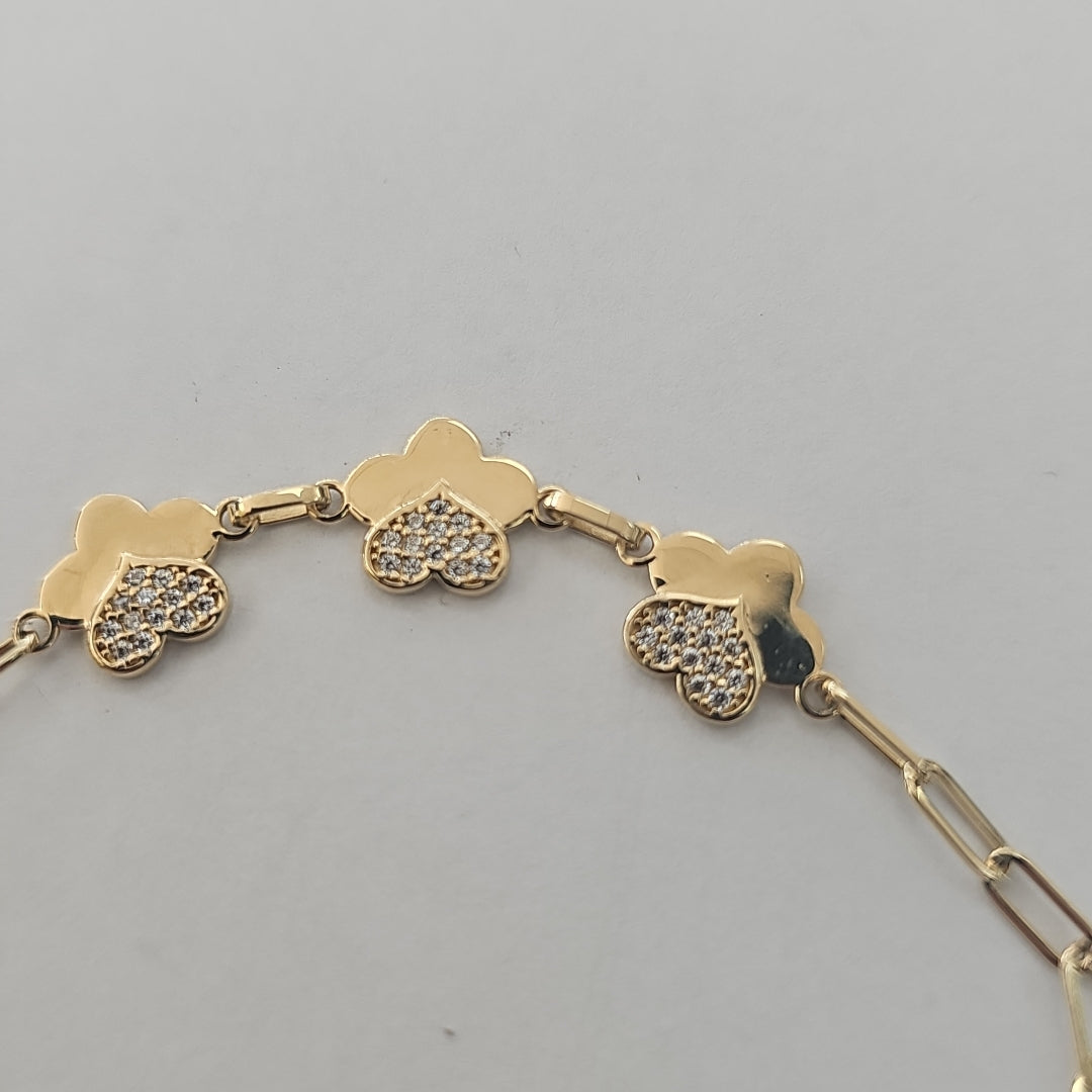 PULSERAS DAMA ORO 14K 3.3 (NUEVO)