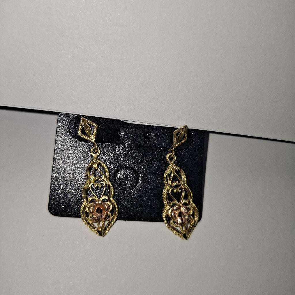 ARETES PAR ORO 10 K 2.6 GRMS (SEMINUEVO)