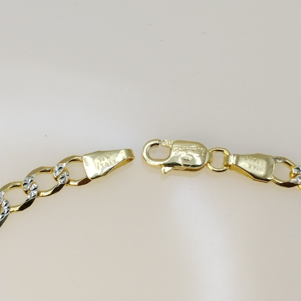 PULSERAS CABALLERO CARTIER 3 1 DIAMANTAD ORO 14K 4.5 (NUEVO)